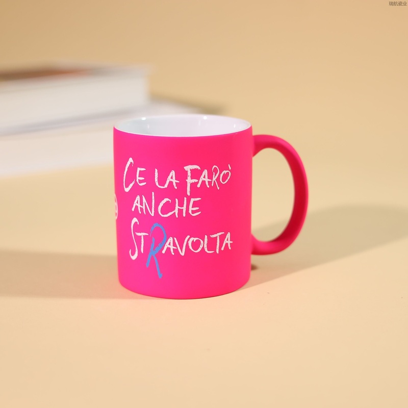 Bright Fluorescent Coffee Mug with Personalized Logo Options – Fluorescent Ceramic Mug and Custom Logo Mug price