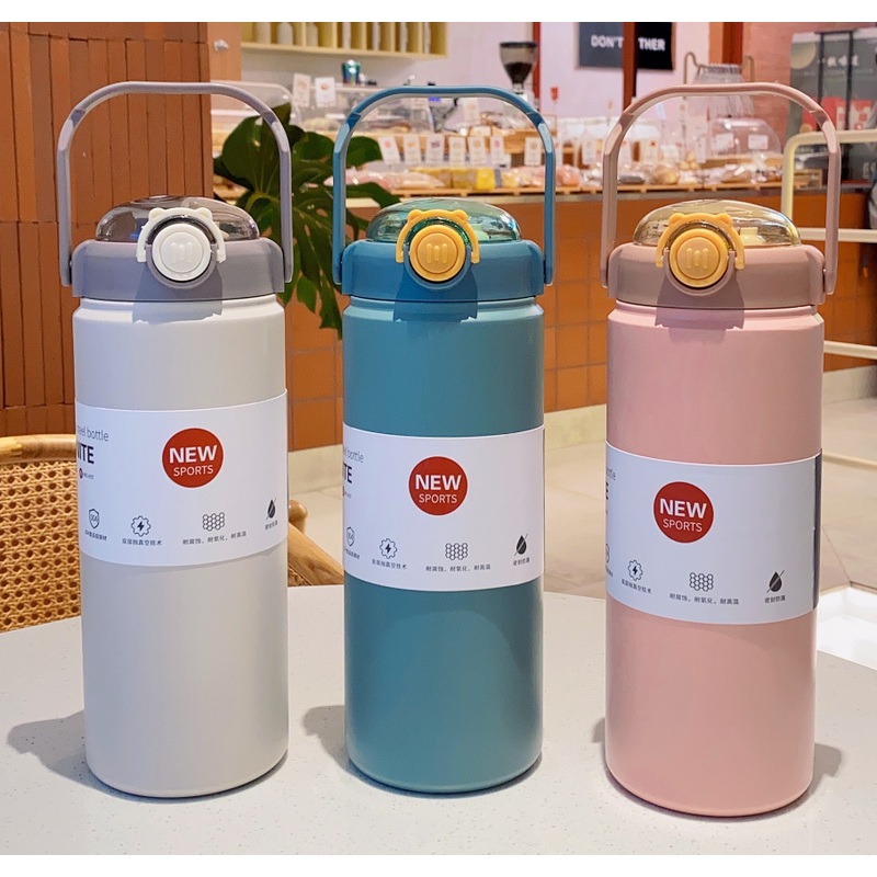 Custom 1200ml Large Capacity Portable Pure Color 304 Steel Water Bottle – Water Bottle and Insulated Mup price