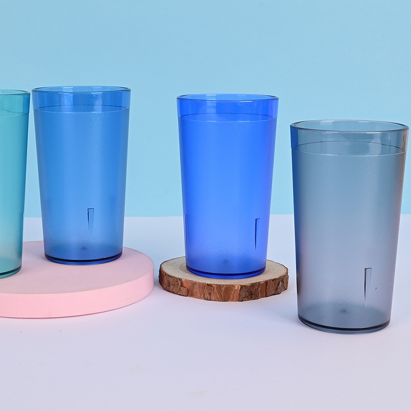 Food Grade FDA Wholesale Cheap Elegant Frosted Plastic Tritan Cups Perfect for Weddings and Celebrations – Frosted Plastic Cups and Unbreakable Cylindrical Cup price