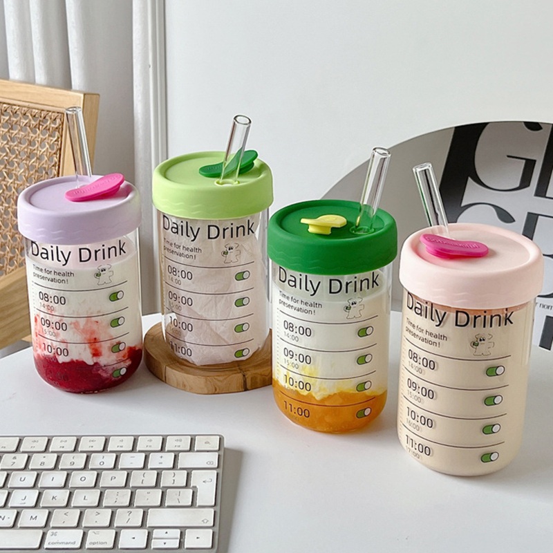 Hot Selling 600ml Empty Clear Glass Drink Cup Milk Water Glass Mug with Lid – Glass Mug and 600ml Glass Beer Mug price