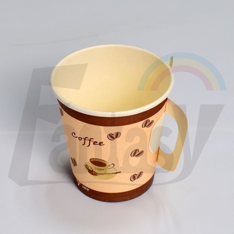 Restaurant 6oz Customized Printing Customizable Custom Modern Logo Handle Paper Cup – Paper Cup and Coffee Cup price