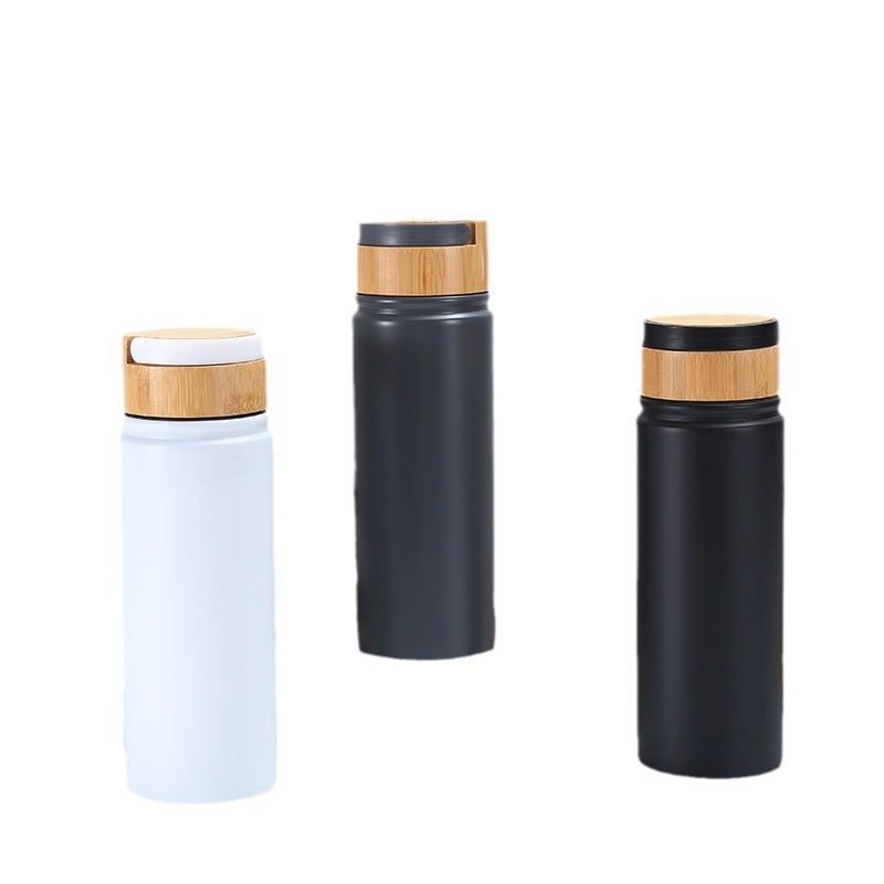 Stainless Steel Bamboo Thermos Natural Mug Outdoor Portable Vacuum Water Cup – Water Bottle and Stainless Steel Cup price