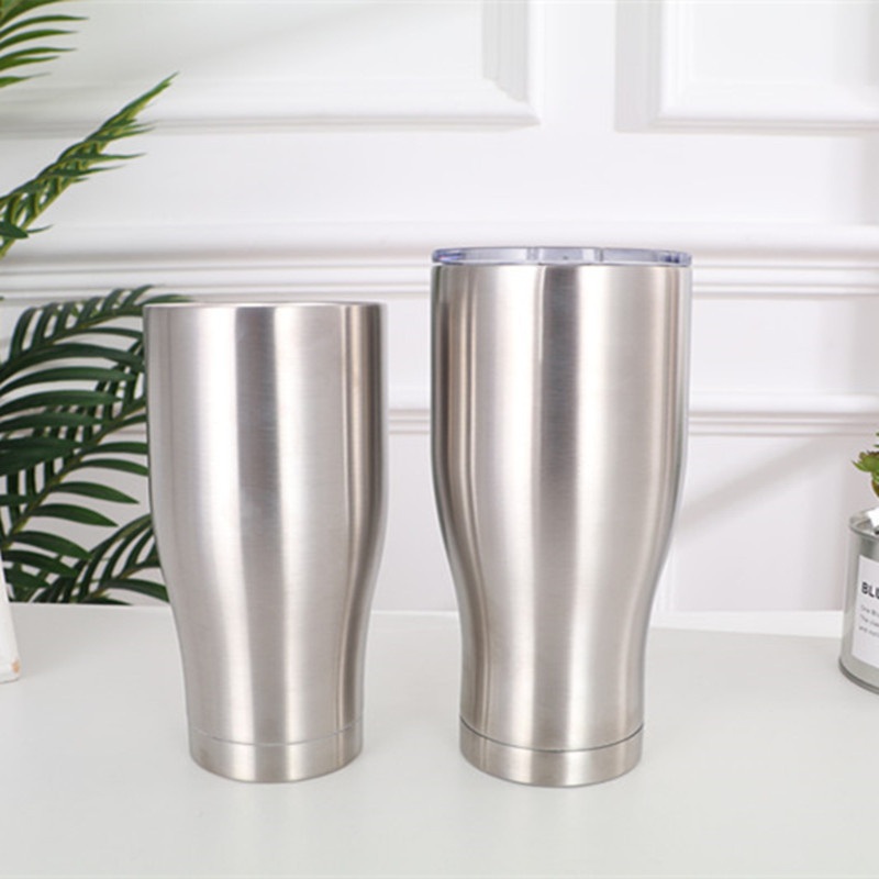 Stainless steel coffee mug Super personalized torch-shaped cup Vacuum Flask – vacuum cups and Stainless steel bottle price