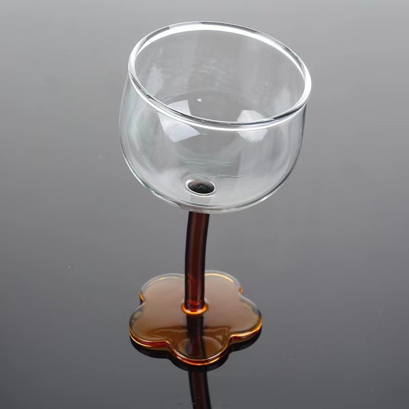 Unique Black Glass Wine Goblet for Sophisticated Gatherings – Elegant Goblet and Black Glass Goblet price