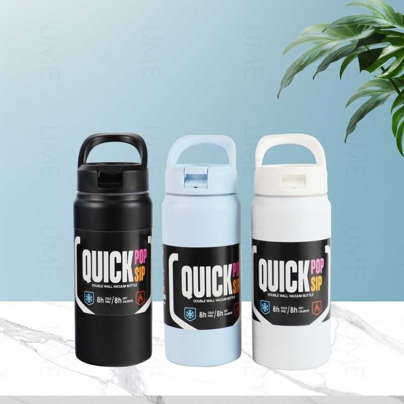 Wholesale Eco Custom Colorful Double Wall Flask Stainless Steel Outdoor Small Mouth Water Bottle – Plastic Bottle and Stainless Steel Bottle price