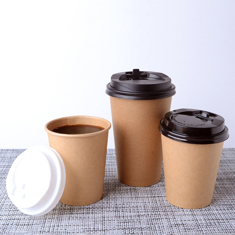 Wholesale Paper Cup Single Wall Custom Kraft Paper Cups Disposable Hot Drink Paper Coffee Cup with Lid – Wholesale Paper Cup and Kraft Paper Cups price