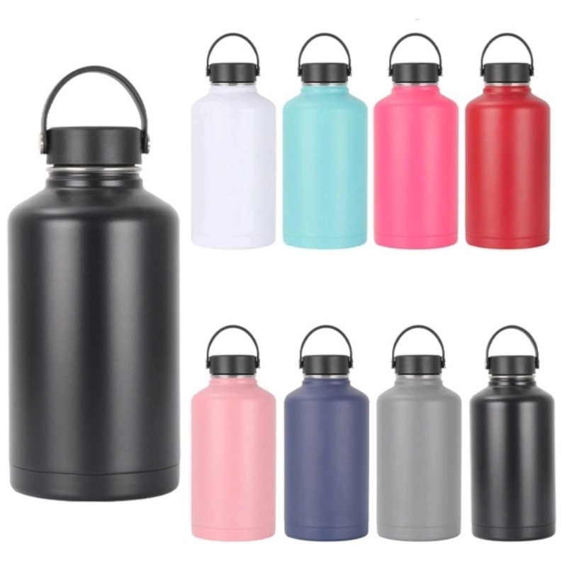 64oz Space Kettle 304 Stainless Steel Sports Water Bottle Insulated Cup Large Capacity Outdoor Water Cup – Water Bottle and Water Cup price