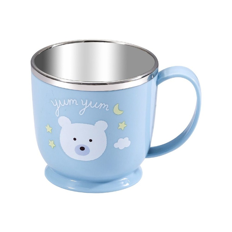 Children Cartoon Cutlery Mug Stainless Steel Cup – Children Cup and Children Stainless Steel Mug price
