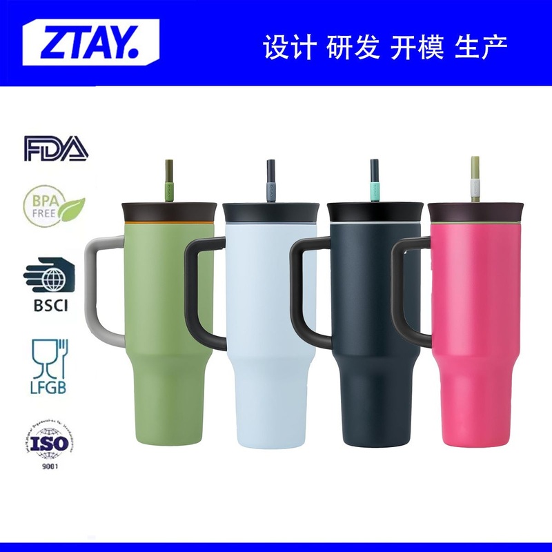 Ds-8859 Owala Stainless Steel Triple Layer Insulated Travel Tumbler with Spill Resistant Lid, Straw, and Carry Handle Sport with Straw Custom Logo Double Wall – 2024 New Folding Water Bottles and Amazon Hotsale Fodable Water Bottles price