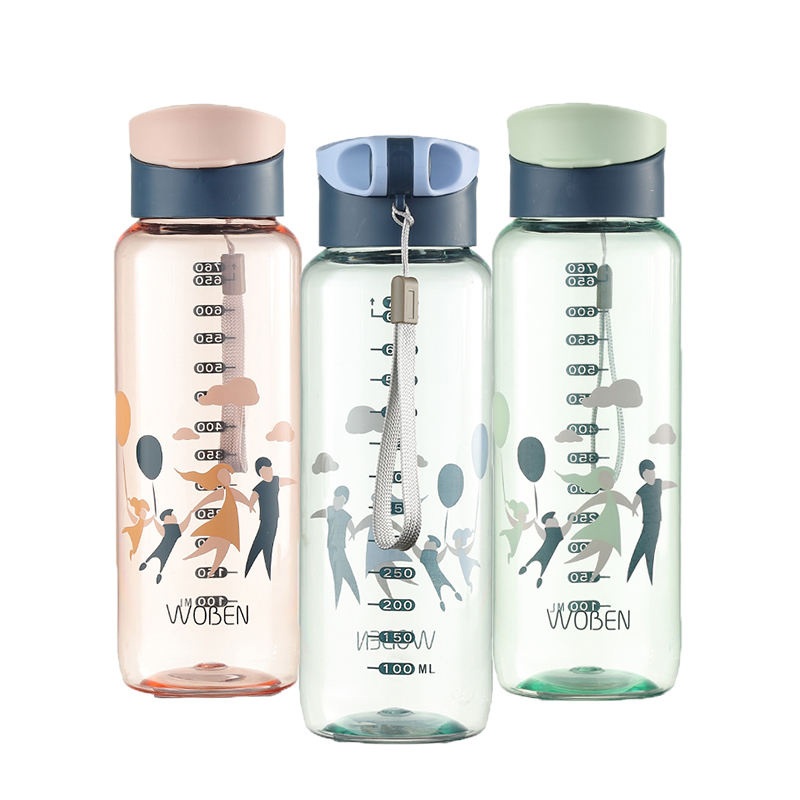 Long Straw Sipper Plastic Water Bottle 750ml with Custom Logos – Vacuum Flask and Vacuum Cup price