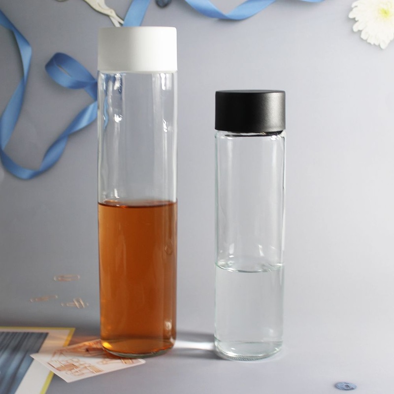 Reliable Supplier Eco-Friendly 500ml Sustainable Mineral Glass Water Bottles with FDA Grade Customized with Pet or Metal Cork Spray Embossing – Water Glass Bottles and Mineral Water Glass Bottle price