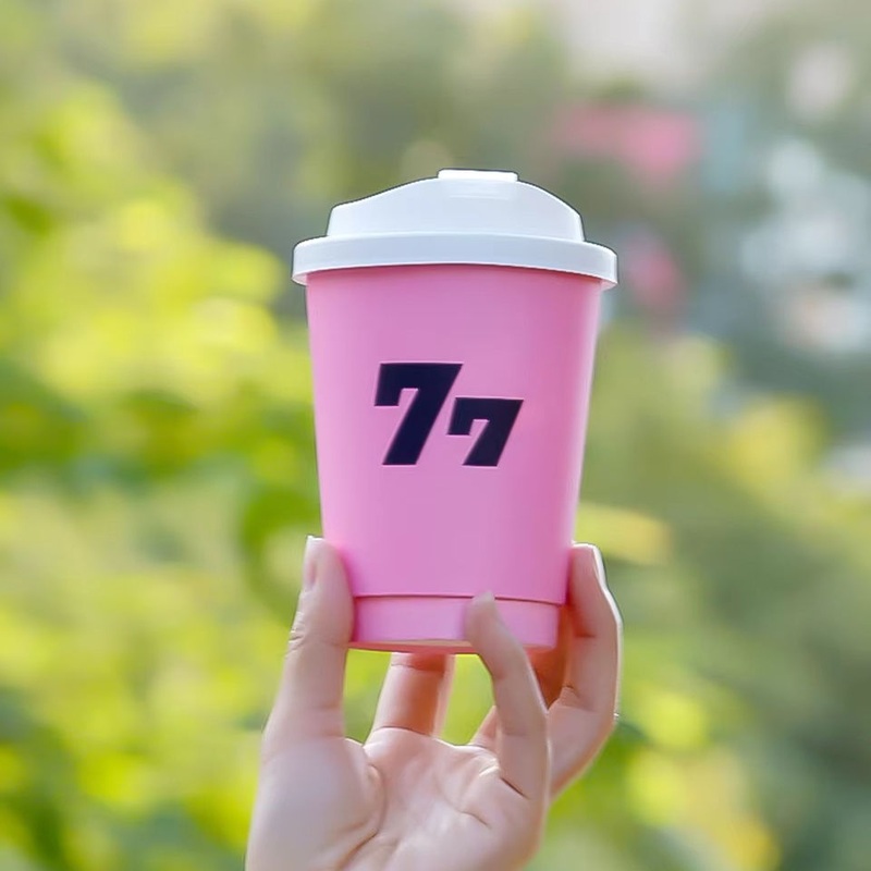 8oz 10oz 12oz 16oz 22oz Custom Printed Logo Disposable Pink Double Wall Coffee Paper Cup with Lid – Coffee Cup and Paper Cup price