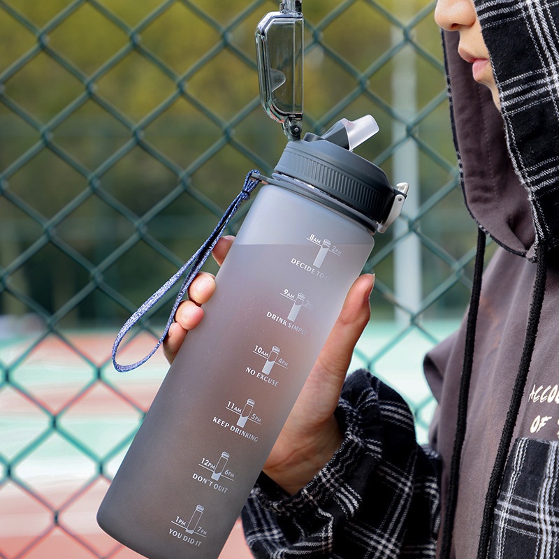 Amazon Hotselling Fitness Large Capacity Frosted Plastic Sports Water Bottle – Sports Kettle and Bottle price