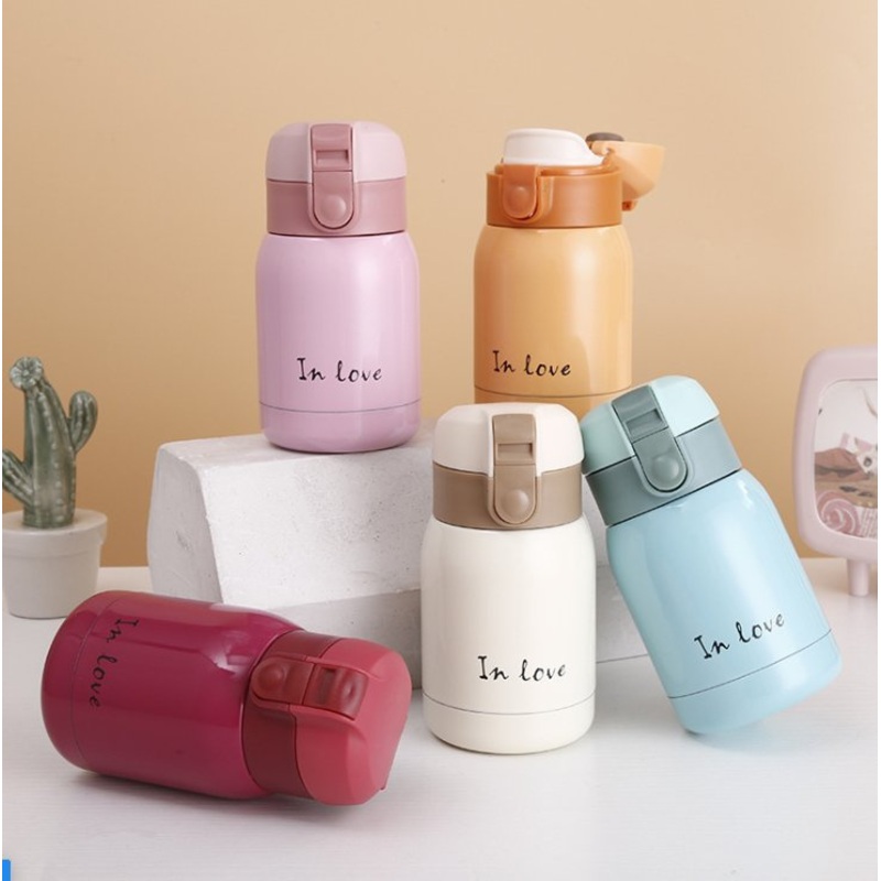 Christmas Gift Mugs Mini Cups Color Logo Custom Student Baby Thermoses with Straw Hot Sale in Super Makting – Water Bottles and Drinkware price