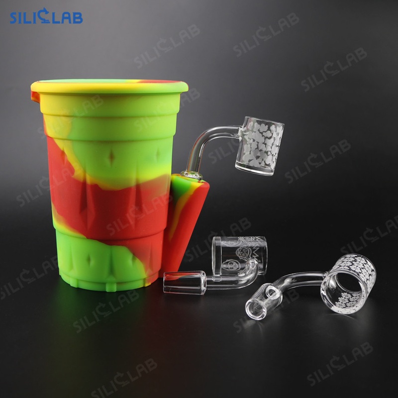 Clear Enail Accessories Smoking Glass Water Pipe DAB Quartz Nail Glass Banger – Universal Quartz Banger and Glass Smoking price
