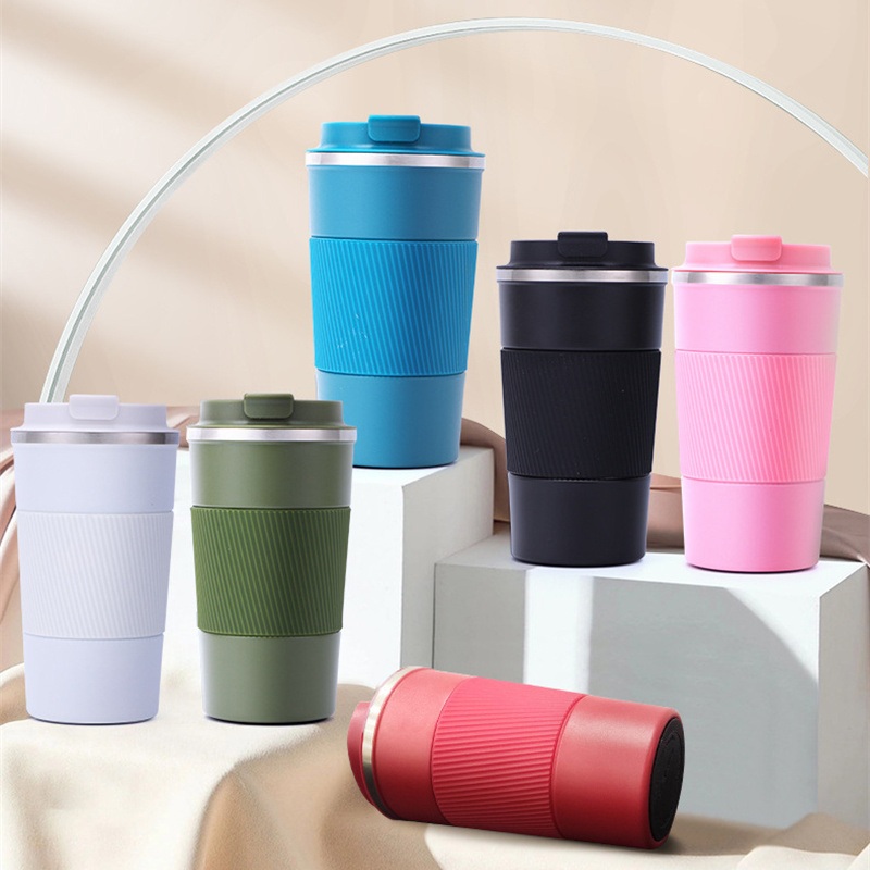 Insulated Travel Coffee Mug Spill Proof Leak Pobtable to Go Camping Stainless Steel Coffee Tumbler Reusable Coffee Cups with Lids for Hot and Cold – 304 Stainless Steel Cup and Insulated Mug price