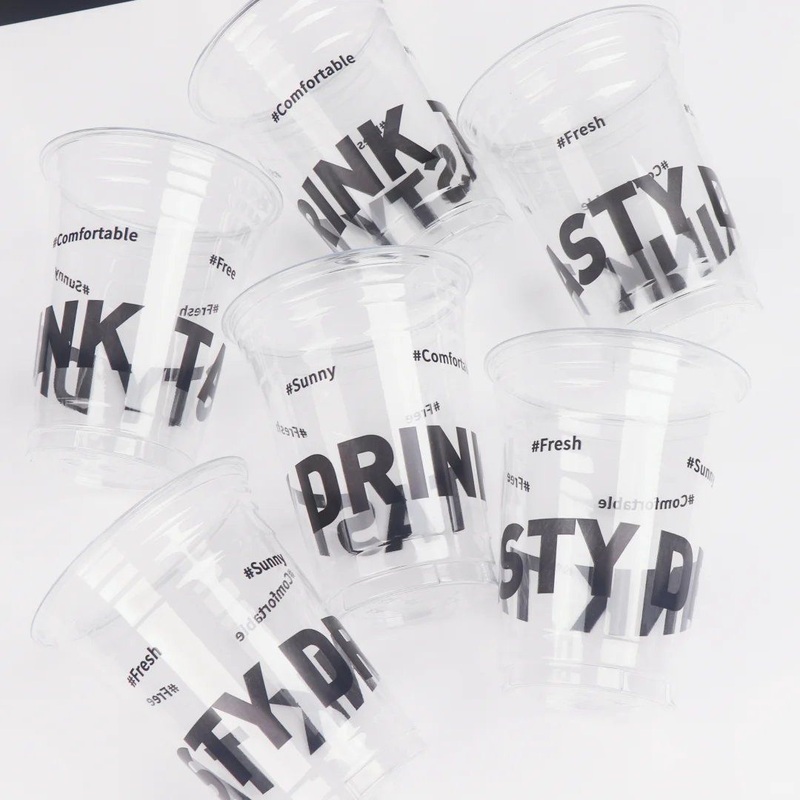 OEM Factory Custom Logo Transparent Pet Plastic Cup – Plastic Cups and Pet Plastic Cups price