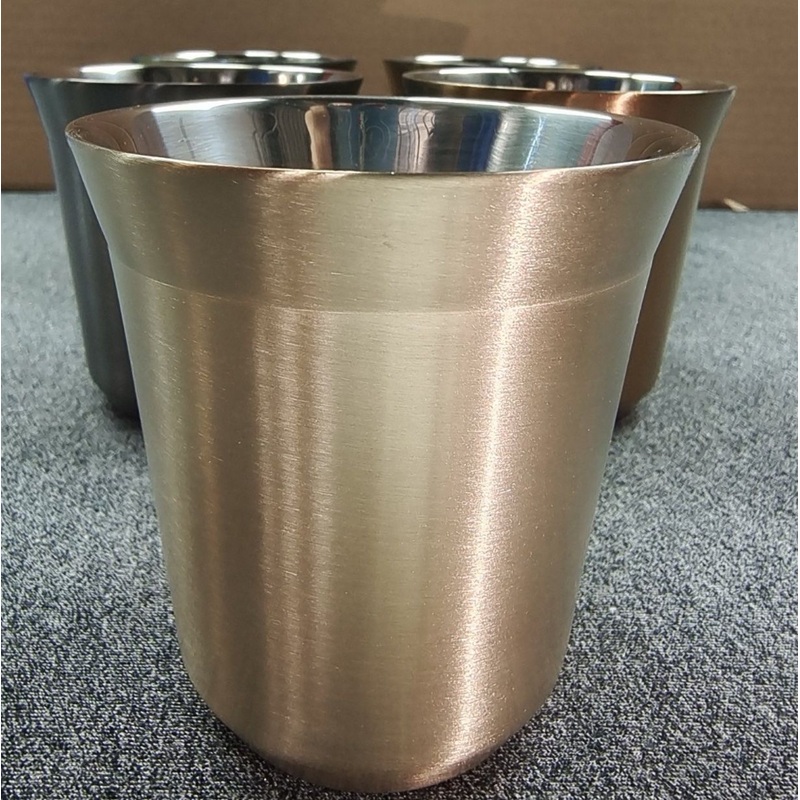 PVD Vacuum Coated Stainless Steel Cup Titanium Plated – PVD and Tableware price