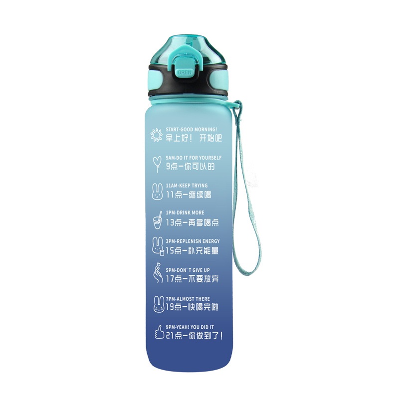 Wholesale Custom Printed Plastic Sports Water Bottle BPA Free 1 L Sport for Student – Sports Water Bottle and Custom Printed Water Bottle price