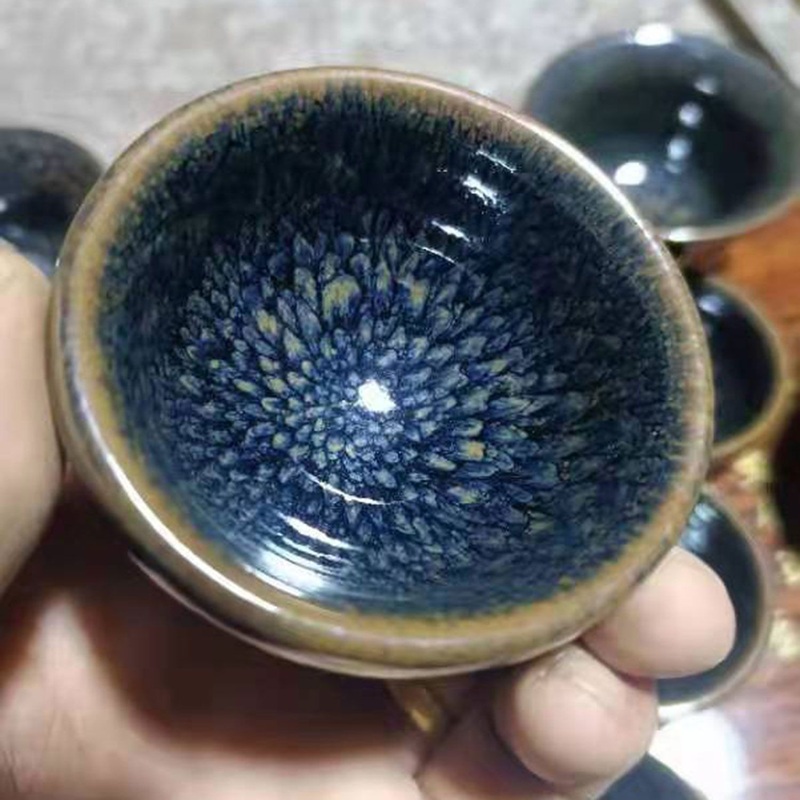 Yuan Dynasty Style Chinese Handmade Jianzhan Asian Cup Tea Coffee Matcha Bowl – Tea Cup and Coffee Cup price