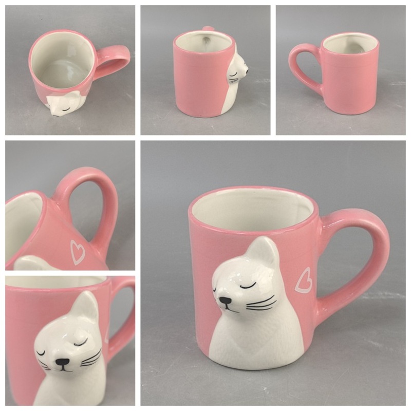 3D Kiss Cat Ceramic Coffee Mugs – Ceramic Coffee Mugs and Coffee Mugs price