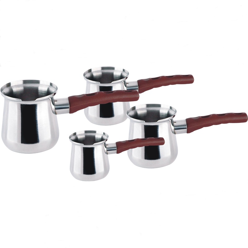 6/12/24oz Turkish Stainless Steel Coffee Milk Pitcher Pot Arabic Coffee Pot Sets – Coffee Pot and Turkish Coffee Pot price