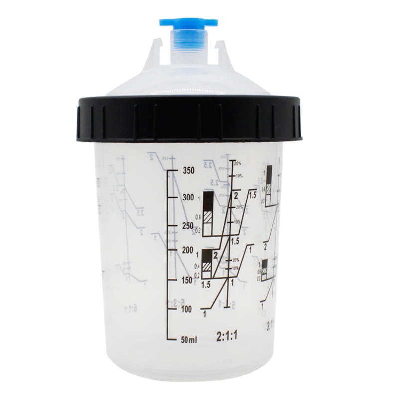 Car Body Refinish Accessories Spray Gun Paint Cup 200ml/400ml/600ml/800ml PP Plastic Paint Mixing Cup – PP Cup and Mixing Cup price
