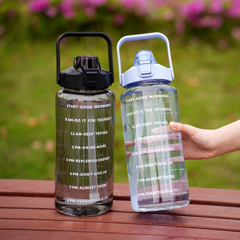 Custom Logo 32oz BPA-Free Plastic Gym Sport Water Bottle with Straw Motivation Drinking Outdoor Bottle – Sports Water Bottle and Sports Water Flask price
