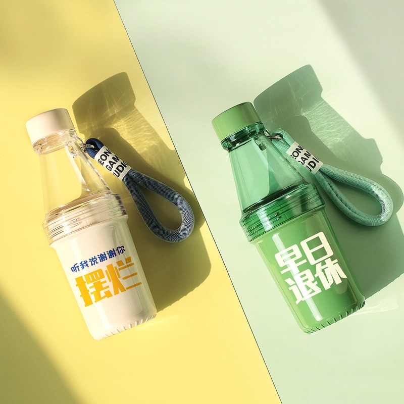 Custom Portable Leak Proof Water Cup Sports Water Bottle with Lifting with DIY Sticker – Water Bottle and Portable Leak-Proof Water Bottle price