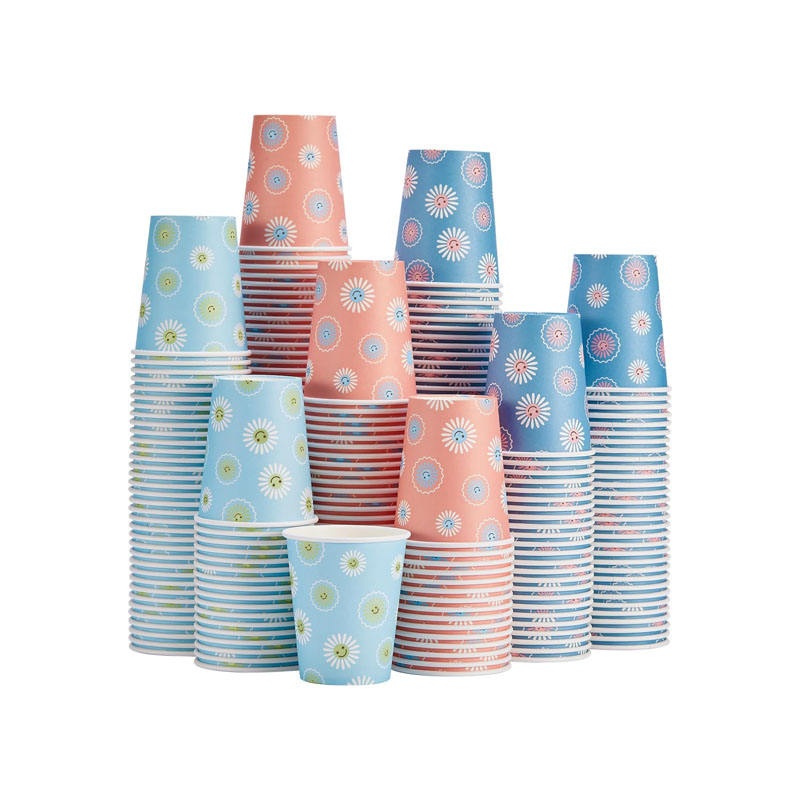 Disposable Custom Logo PE Coated Double Wall Paper Coffee Cups 4oz 6oz 8oz Tea Water Paper Cup for Restaurant Hotel – Custom Logo Paper Cup and 8oz Coffee Cup price