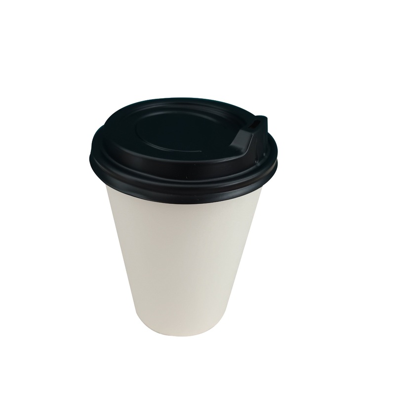 Disposable Printed Coffee Drinking Single Wall Paper Cup with Lid 12 Oz – Paper Cups and Disposable Paper Cups price