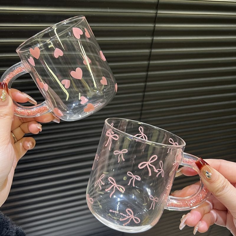 Factory Price Wholesale Creative Customized Logo Clear High Borosilicate Glass Tea Glass Cup Heat-Resistant Glass Water Cup – Glass Cup and Glass Water Cup price