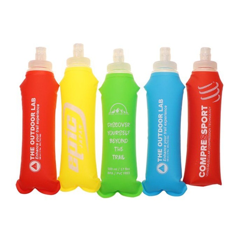 Folding Bottle Foldable TPU Running Foldable Kettle Collapsible Soft Water Bottle – Water Bottle and Sports Bottle price