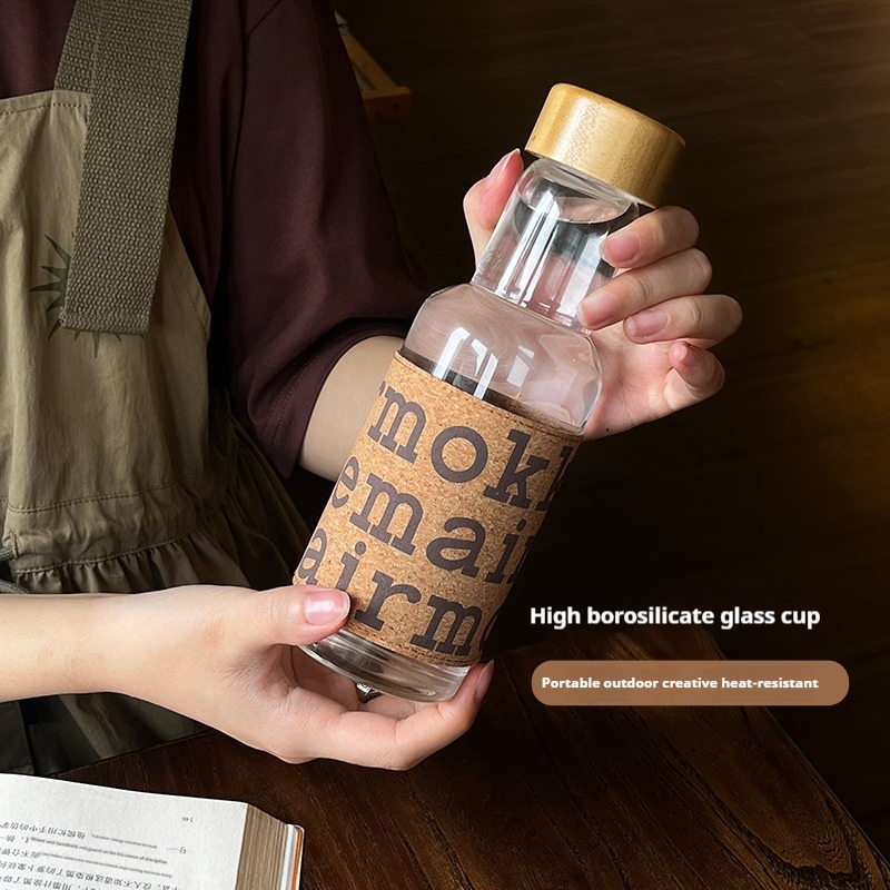 Glass Water Cup, Retro Sports Mug, American Portable Water Bottle – Water Bottle and Water Cup price