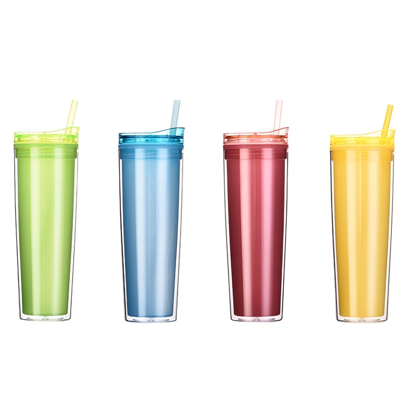 Reusable Double Wall Plastic Glitter Cups Clear BPA Free Mug – Plastic Cup and Plastic Mug price