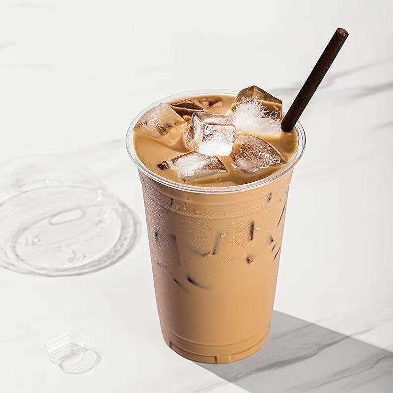 Takeaway Packing Disposable Clear Plastic Cups for Tea Coffee Drink – Plastic Cup and Custom Printed Cup price