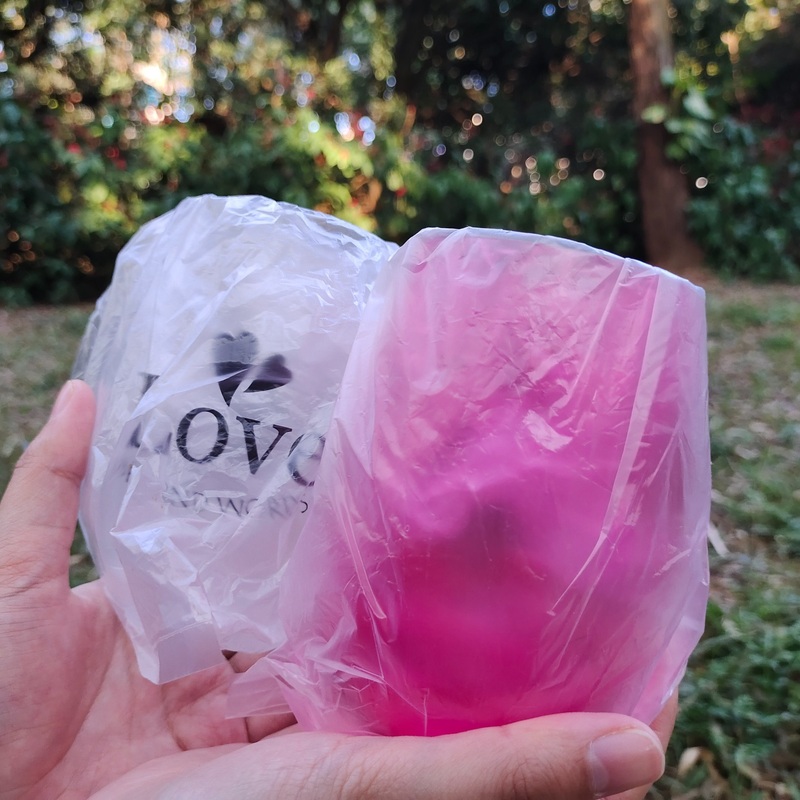 Unbreakable Plastic Polycarbonate Stemless Wine Cup Tumbler Glass – Wine Cup and Stemless Wine Cup price