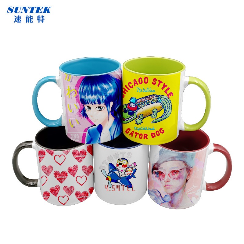 11 Oz Cup Sublimation Ceramic Tea Coffee Mug – Sublimation Ceramic Coffee Mug and Inner Color Coffee Mug price
