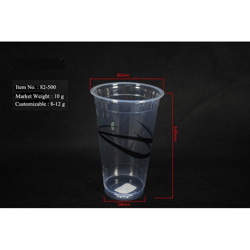 Clear Customized Plastic Cups 1000PCS Pack Cheap Wholesale MOQ 50000 PCS OEM Disposable Plastic Cups Manufacturer Promotional Cups in Bulk for Cold Drink Juice – Cold Drink Cup and Juice Cup price
