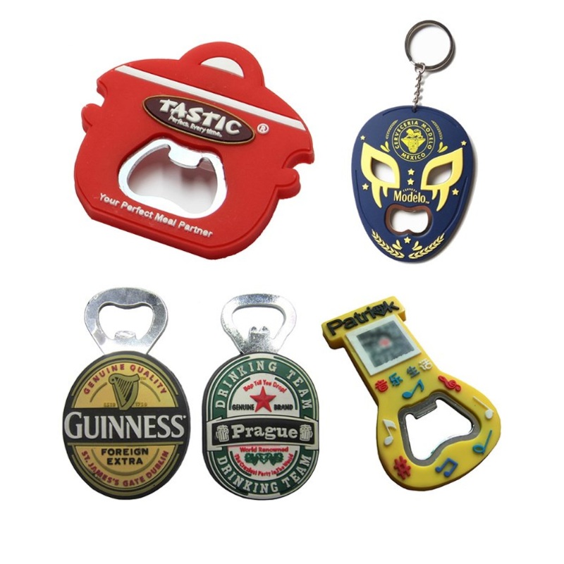 Eco-Friendly Custom Logo Rubber Soft PVC Beer Bottle Opener – PVC Bottle Openers and Custom Logo Bottle Opener price