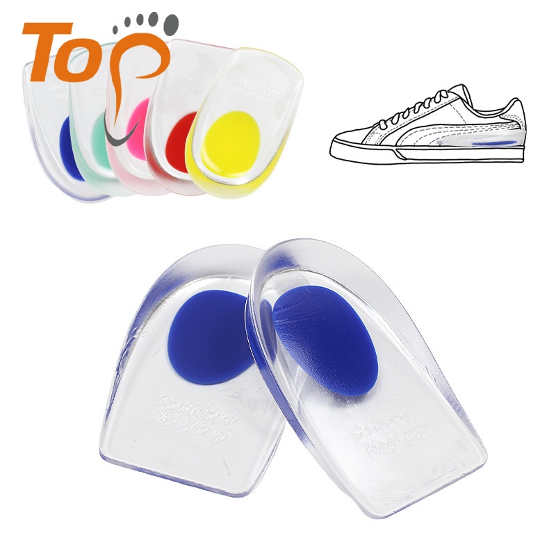Gel Shock Absorption for Sports/Walking Plantar Fasciitis Heel Cups – Heel Cushion Pads and Heel Pads price
