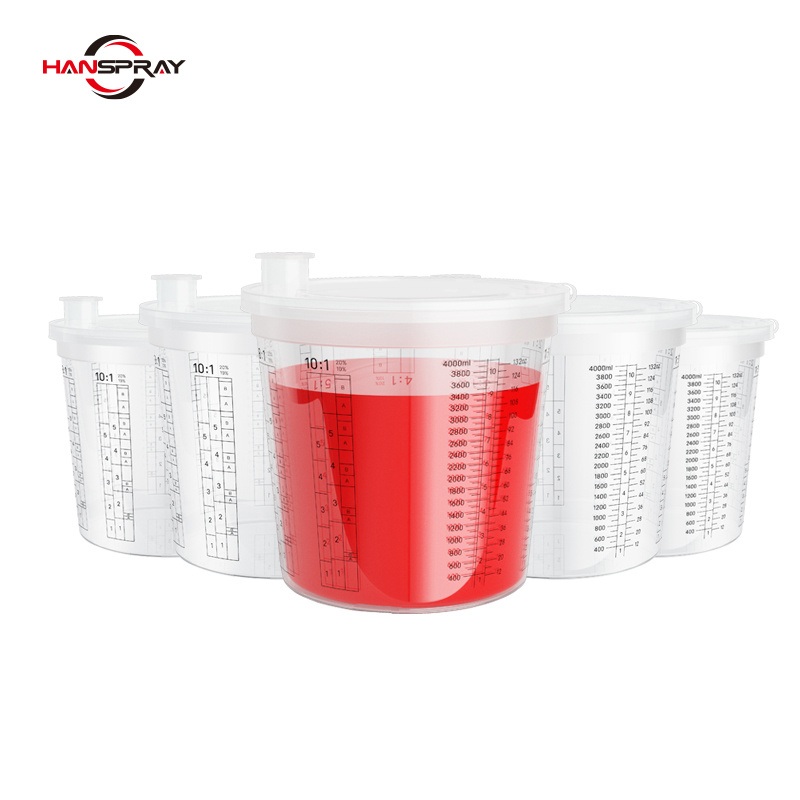 Hot Sale Design Economical Environmental PP Plastic Paint Mixing Cup – Paint Mixing Cup and Car Paint Mixing System