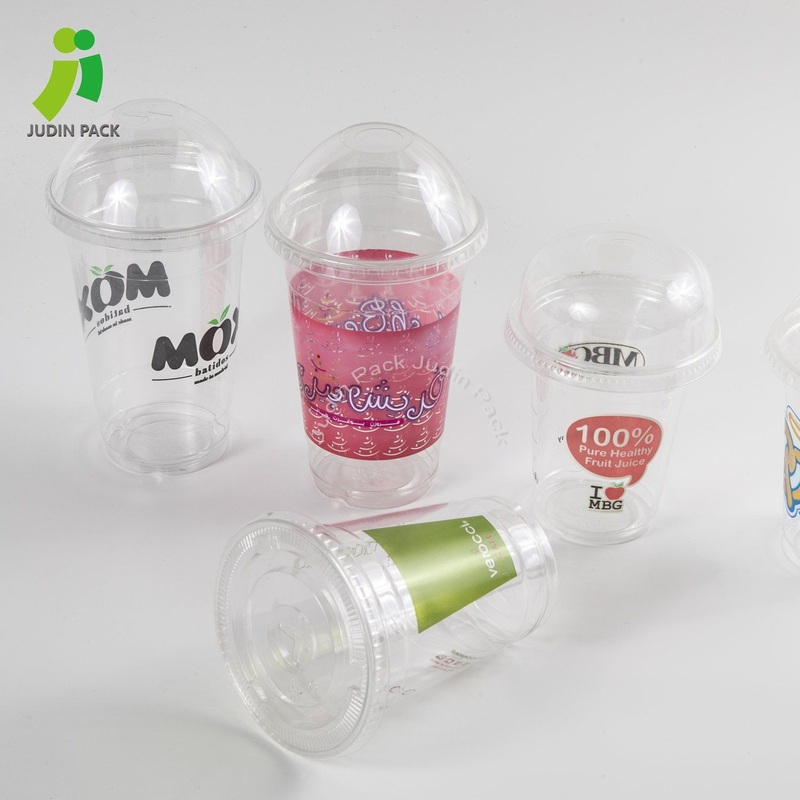 Logo Printed Disposable Crystal Clear Pet Plastic Cups – Plastic Cup and Water Cup price