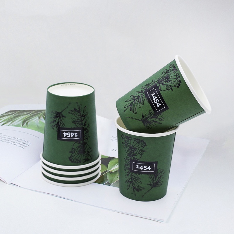 Takeaway Single Wall Standard Curling Coffee Paper Drink Cup with Lid – Drinking Paper Cup and Drink Paper Cup price