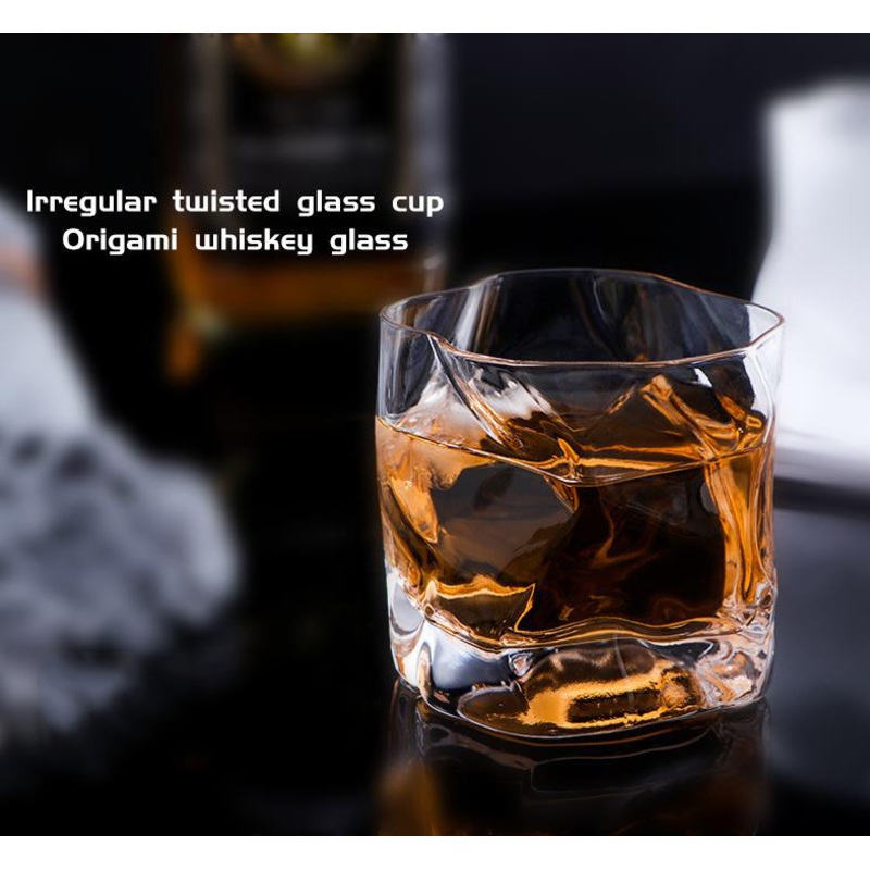 Unique Design Whisky Glass Cup Old Fashion Whiskey Glass Cup Lead Free Round – Glass Cups and Whiskey Glass Cup price