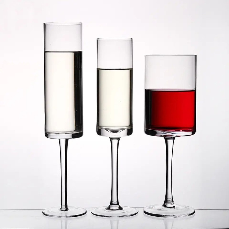 180ml 320ml 450ml Lead Free Crystal Wine Glasses Drinkware Champagne Glass Cup Goblets – Glassware and Wine Glass price