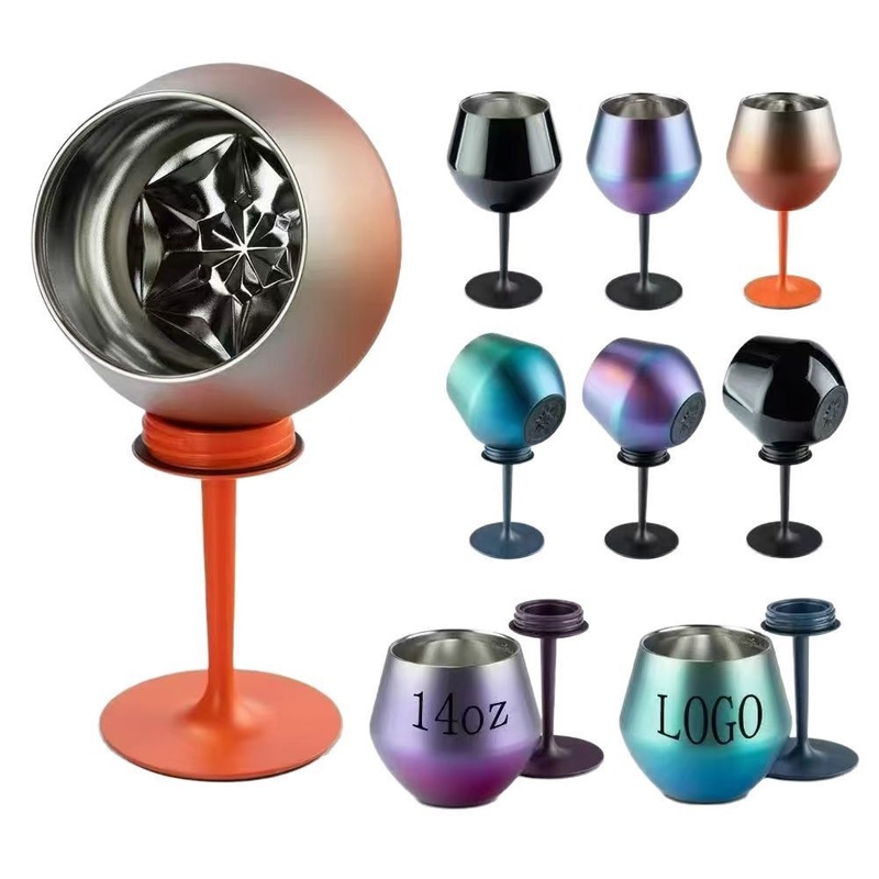 2025 14oz Stainless Steel Goblets Champagne Glasses Metal Wine Glasses Creative Wine Glasses for Home Decor Restaurant Wedding – 14oz Stainless Steel Goblets Champagne Glasses and Metal Wine Glasses price