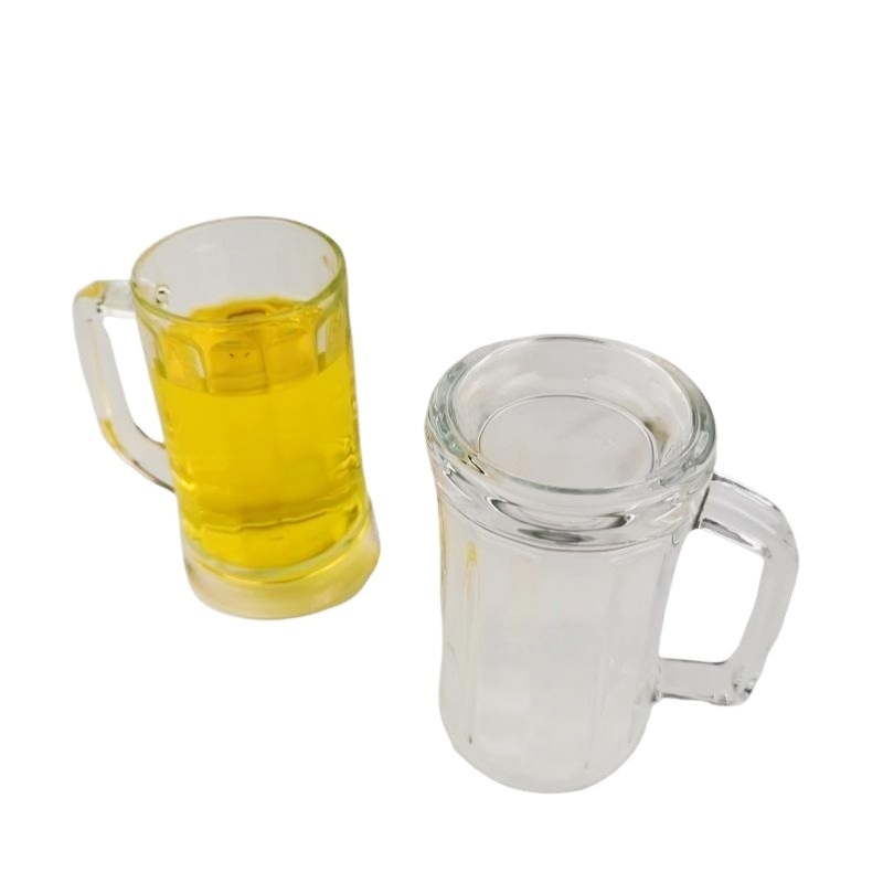 Fancy Water Glass Juice Cup High Quality Beer Mug with Handle – Beer Mugs and Glass Mugs price