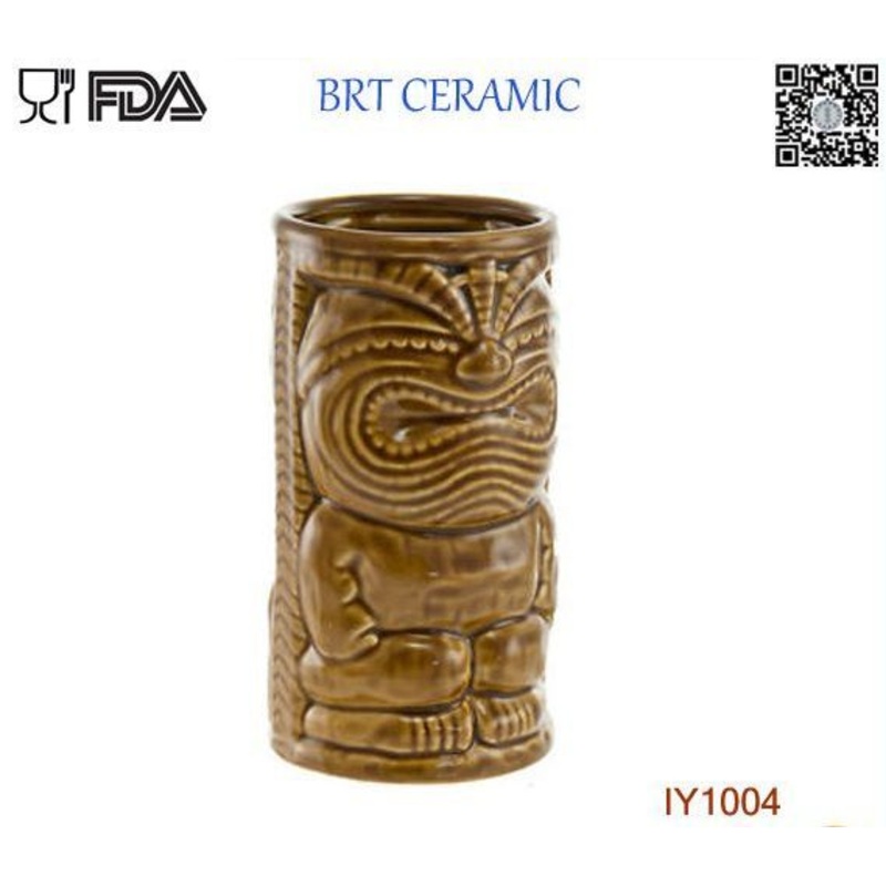 Hot Happy Mysterious God Shape of Ceramic Tiki Mug – Mug and Ceramic Cup price