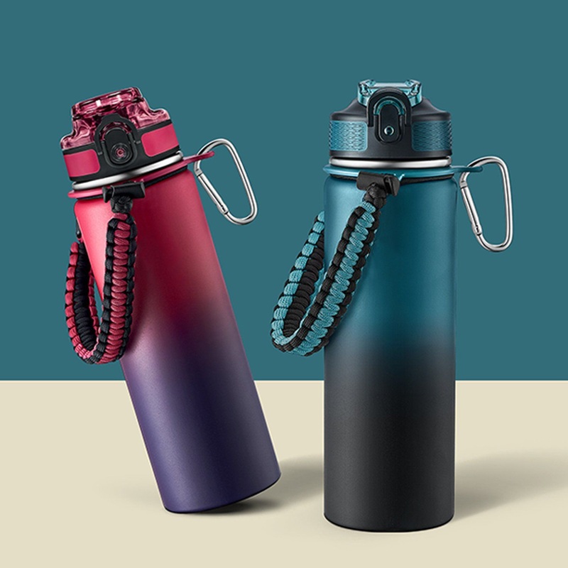 New Design Water Bottle Stainless Steel Flask Sports Bottle with Handle Lid 32oz – Stainless Steel Metal Water Bottle and Custom Stainless Steel Bottle price
